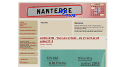 Desktop Screenshot of nanterrenews.net